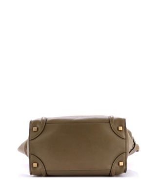 Mini Luggage Bag Grainy Leather