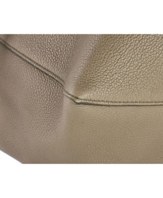 Medium Phantom Tie Cabas Tote Leather