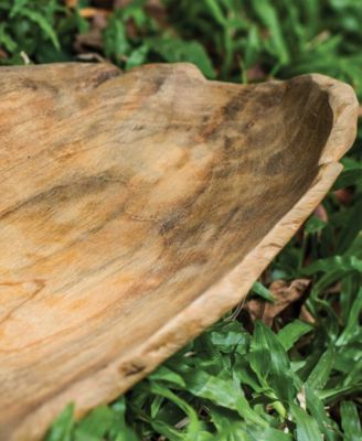 4.75" Teak Leaf Bowl