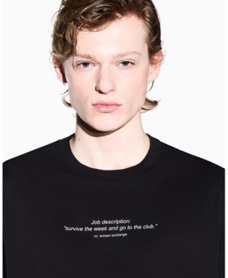 Men's Short Sleeve Fun Wording T-Shirt