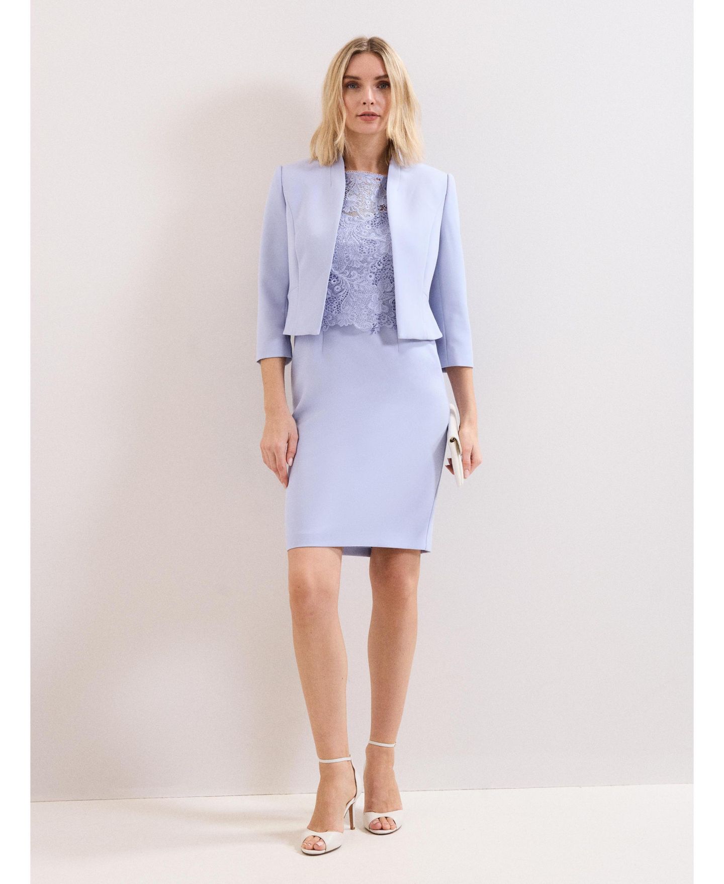 Женский пиджак Phase Eight Daisy Cropped Occasion Blazer — фото 3
