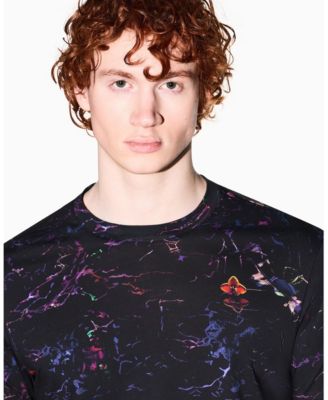 Men's Short Sleeve Floral Print T-Shirt