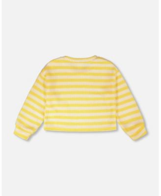 Little Girls Striped Sweater