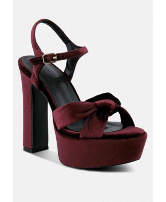 LIDDEL Womens Platform Heel Sandals