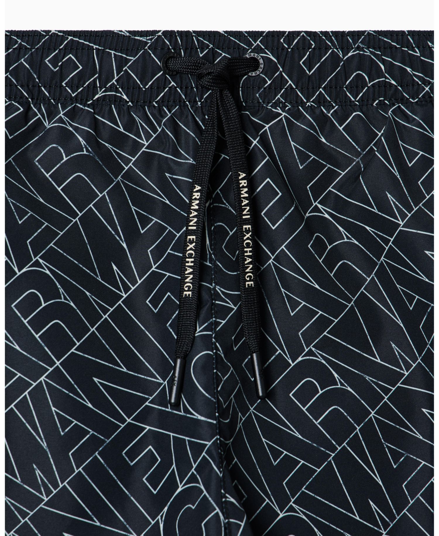 Men's Logo Print Swim Trunk
