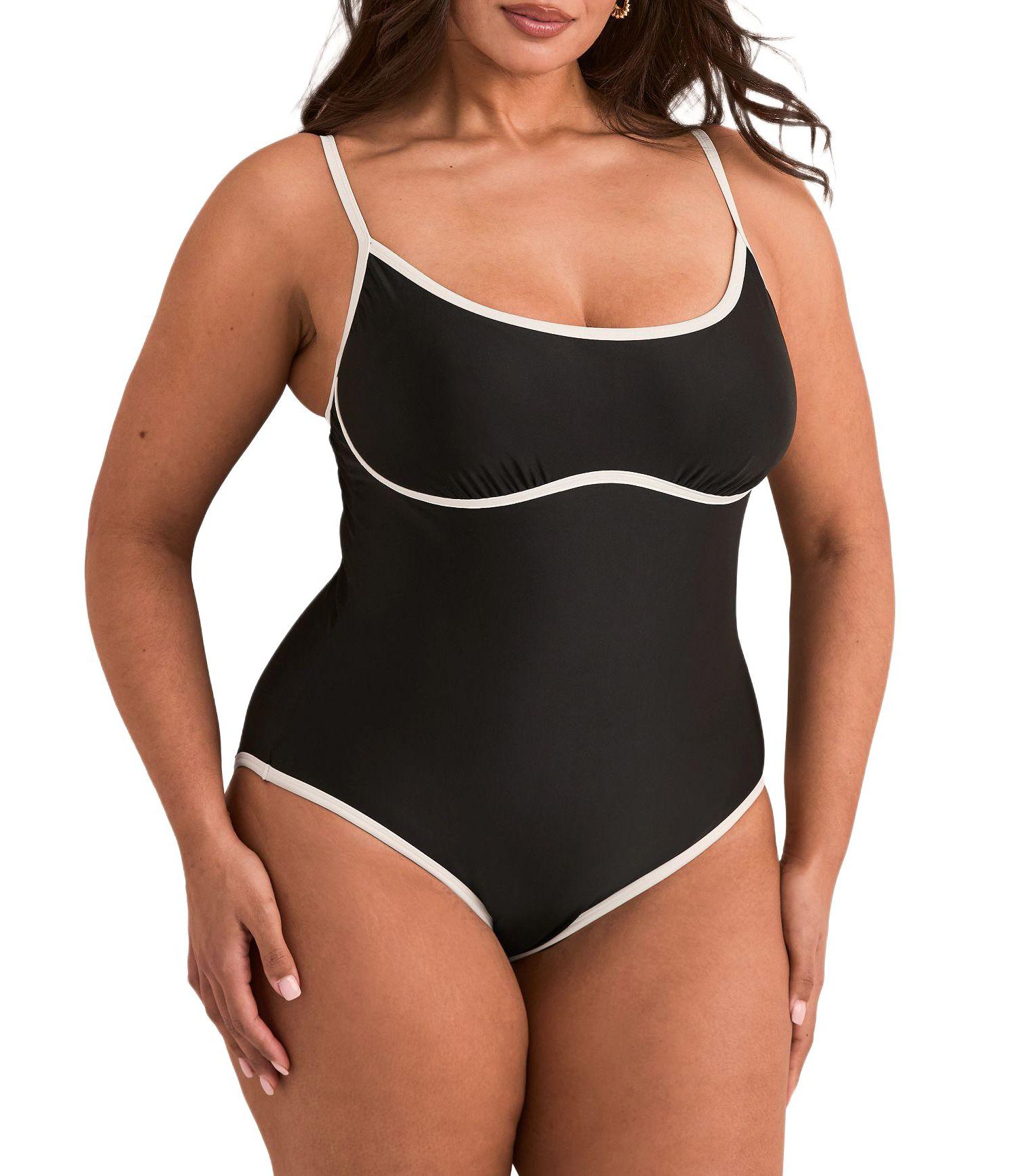 Plus Size Rye Swimwear One Piece Swimsuit
