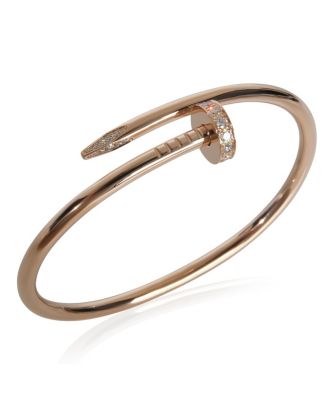 Cartier Rose Gold Diamond Juste Un Clou Bracelet