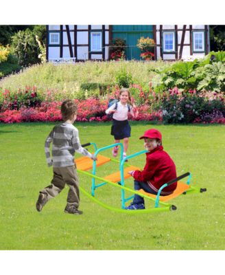 Kids Seesaw Plastic Seat Playground Equipment