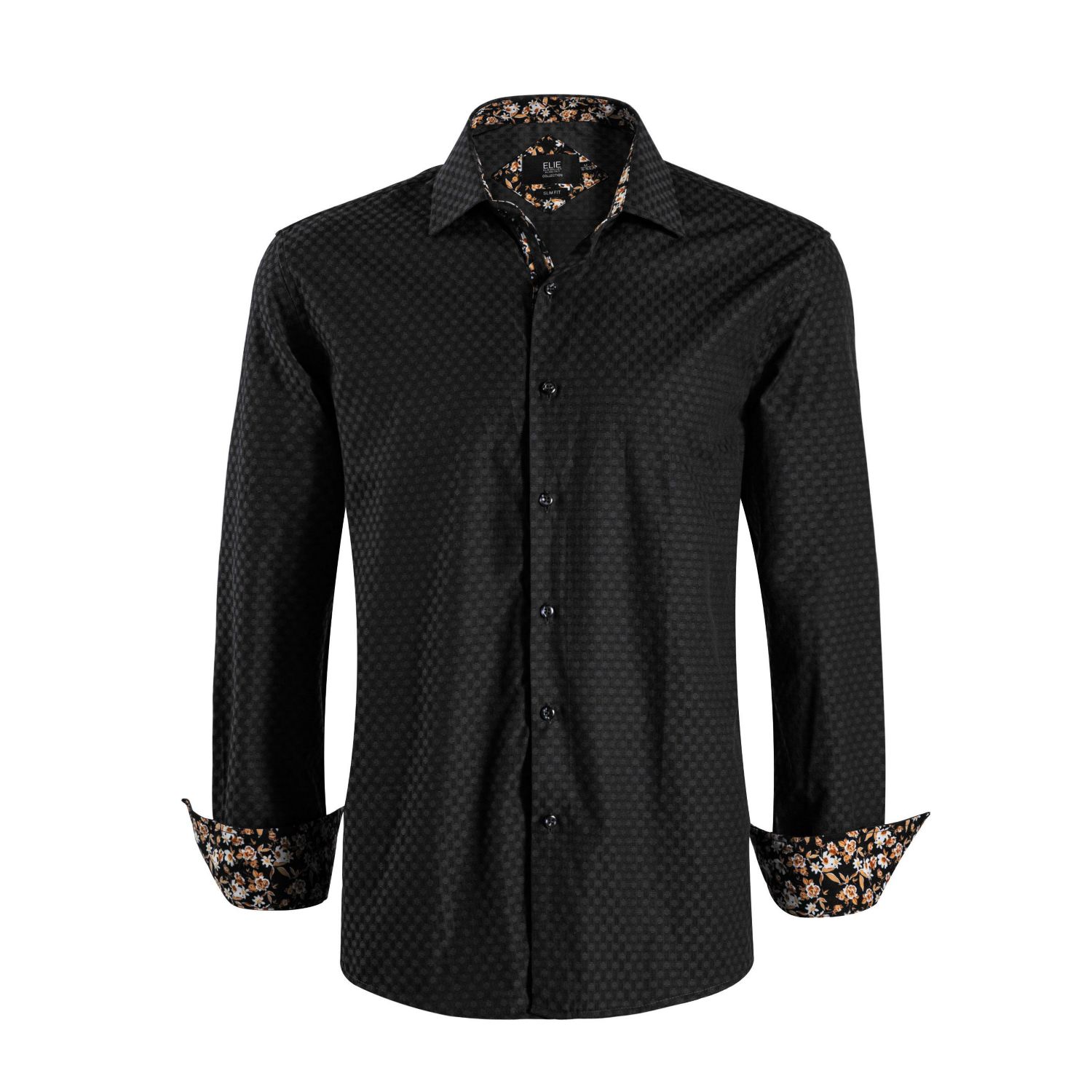 Big Boys Slim Fit Jacquard Shirt