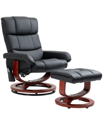 Massage Recliner Chair with Ottoman and Remote Control