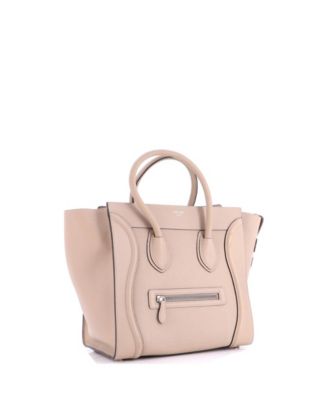 Mini Luggage Bag Grainy Leather