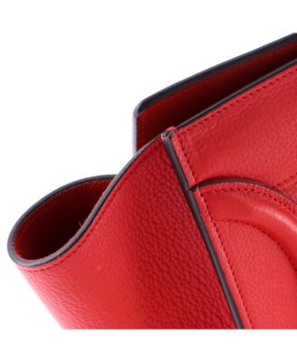 Micro Luggage Bag Grainy Leather