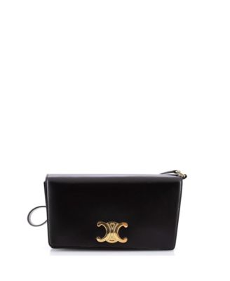 Trapeze Triomphe Shoulder Bag Smooth Calfskin