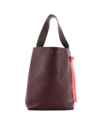 Small Twisted Cabas Tote Calfskin