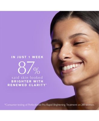 Perfectionist Pro Rapid Brightening Treatment Face Serum with Ferment3 + Vitamin C, 1 oz.
