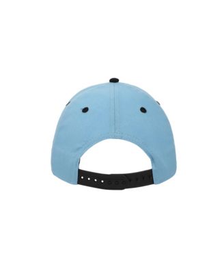 Boys Woven Character Patch Youth Blue and Black Traditional Adjustable Hat