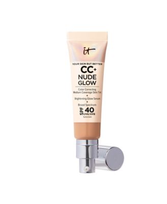 It Cosmetics Cc+ Nude Glow Lightweight Foundation + Glow Serum Spf 40 - Medium Tan