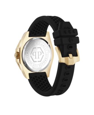 Men's Aquastorm IP Yellow Gold Stainless Steel Bracelet Watch, 44mm