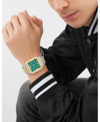 Men's Plein Edge Two-Tone Stainless Steel Bracelet Watch, 42mm