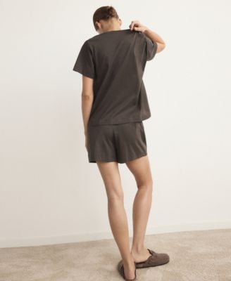 Women's Cotton Two-Piece Short-Sleeved Pajamas