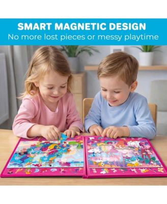 Magnetic Puzzles for Toddlers 3-5 – Search and Find 2 Pack, 60 Pieces Each