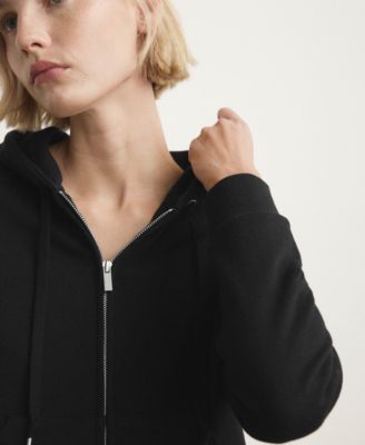 Women's Hood Detail Cotton Pajama Sweatshirt
