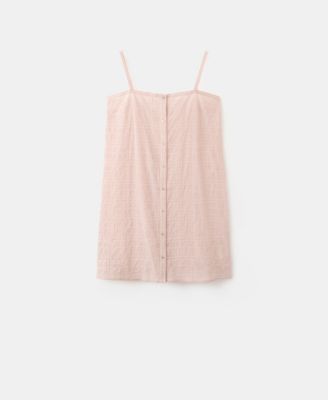 Women's Cotton Spaghetti-Strap Nightgown