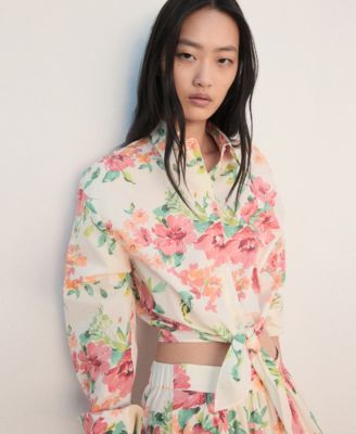 Women's Floral Knot Shirt