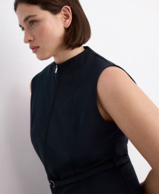 Women's Zipper Fitted Vest