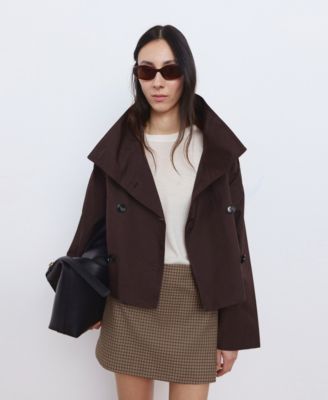 Women's Houndstooth Short Skirt