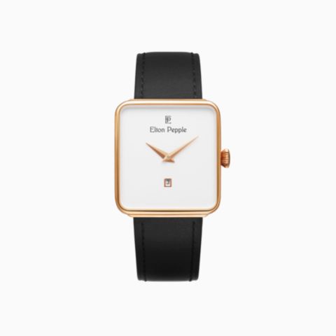 Elton Pepple Women's Classic Oakton - Bucktown, 32mm, цвет: Яичная скорлупа белый / Чёрный