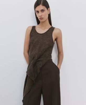 Women's High-Waisted Lyocell Pants