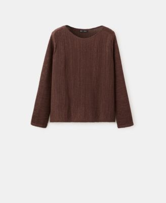 Women's Long-Sleeve Knitted Sweater