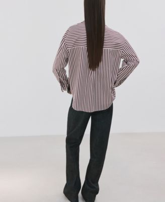 Women's Striped Cotton Shirt