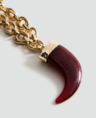 Women's Resin Pendant Necklace