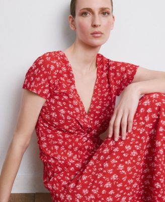 Women's Printed Midi-Dress