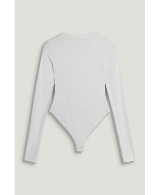 Women's Long-Sleeve Jersey Bodysuit