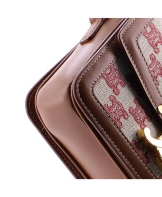 Medium Triomphe Shoulder Bag Triomphe Canvas