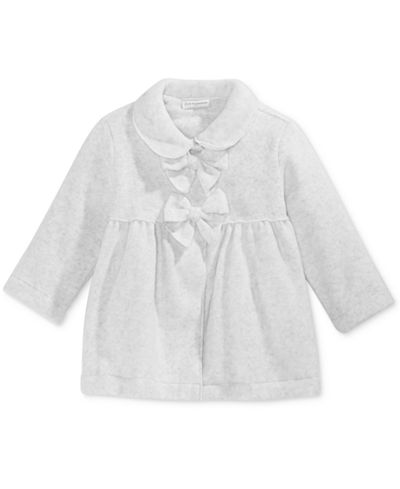First Impressions Baby Girls' Bow-Front Coat, Only at Macy's