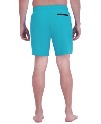 Men's Brush Printed Pull-On Volley Shorts