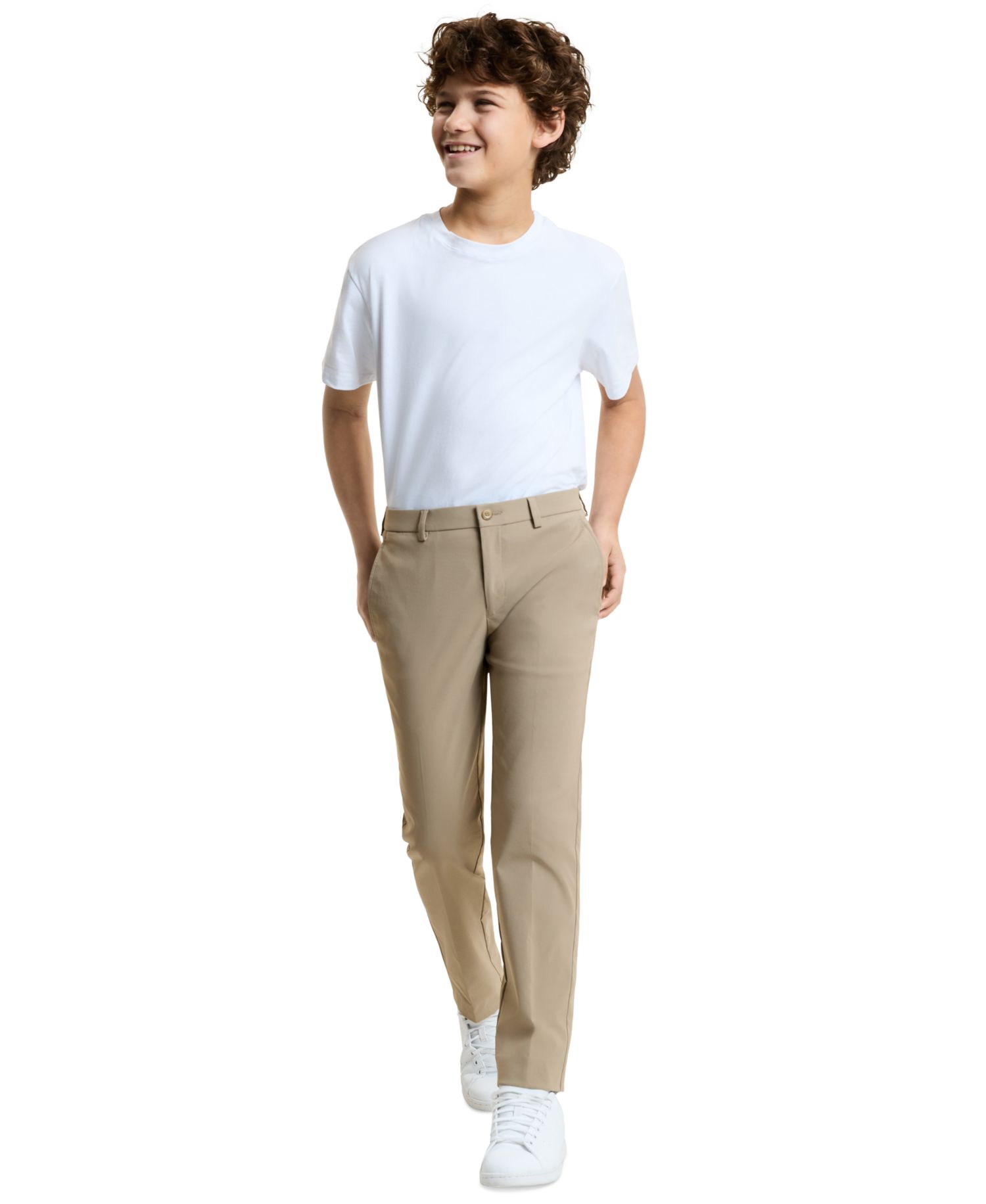Boys' 8-20 Solid Pants