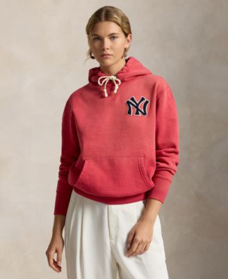Men's Yankees Logo Fleece Hoodie