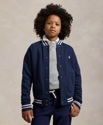 Boys' 8-20 Fleece Baseball Jacket