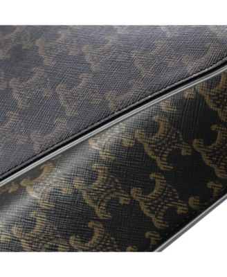 Horizontal Logo Cabas Tote Triomphe Coated Canvas