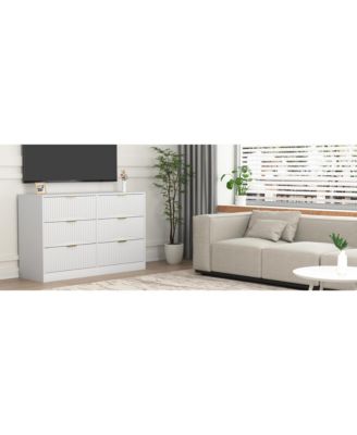 5 Drawer Classic Dresser Multipurpose Cabinet for Kids Room Home Furniture With Spacious Drawers Easy Assembly.