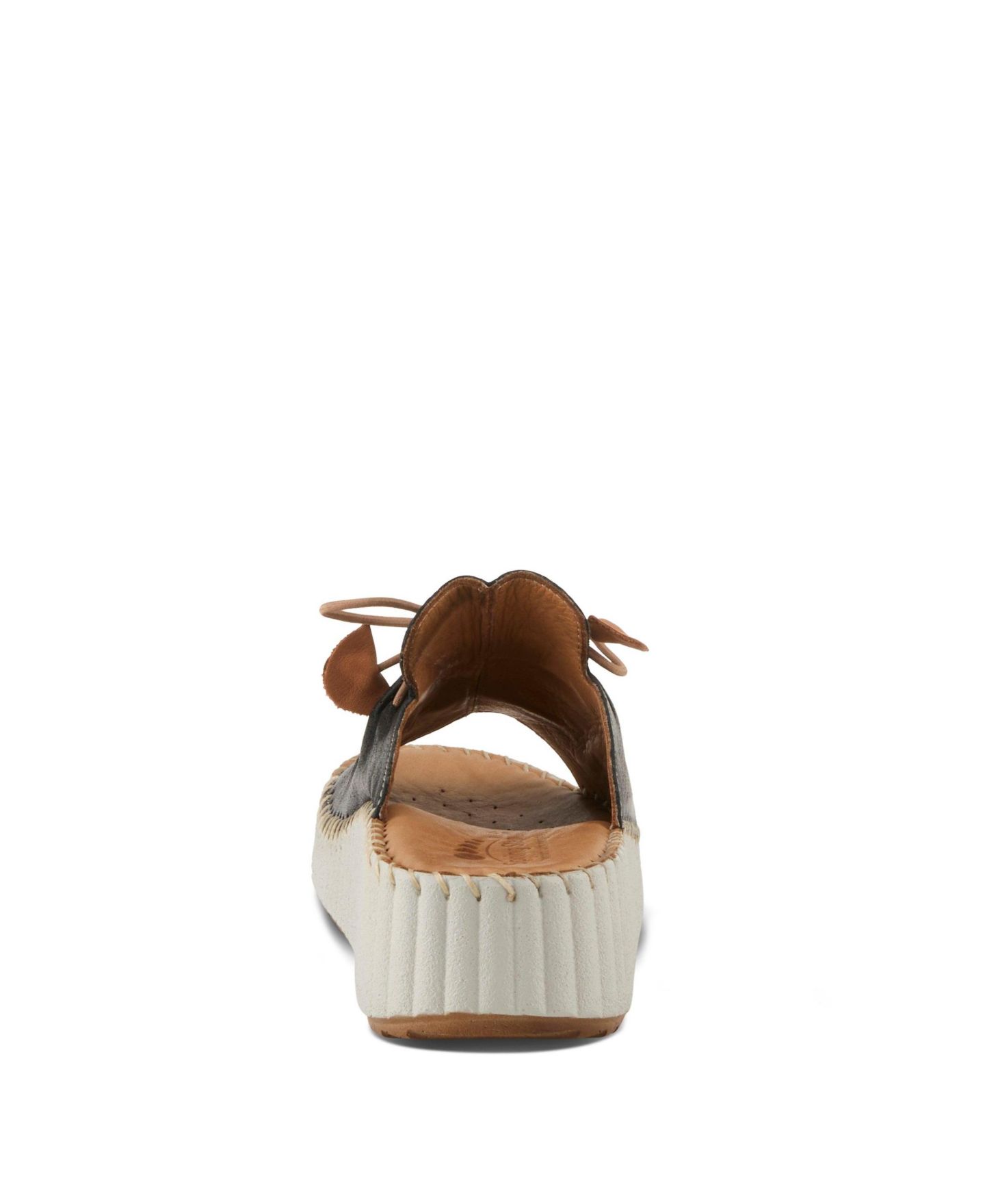 Женские сандалии Spring Step Nevelle Slides with Elastic Laces, цвет: Чёрный — фото 5