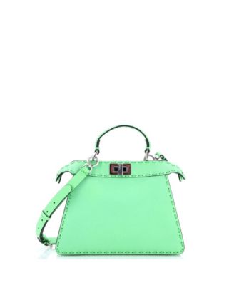 Small Selleria Peekaboo ISeeU Bag Leather