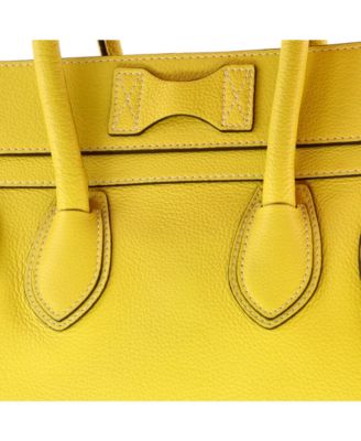 Mini Luggage Bag Grainy Leather