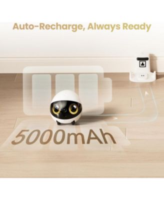 EBO Air 2S Smart Companion Robot with 2.5K Camera, Two-Way Audio & Night Vision