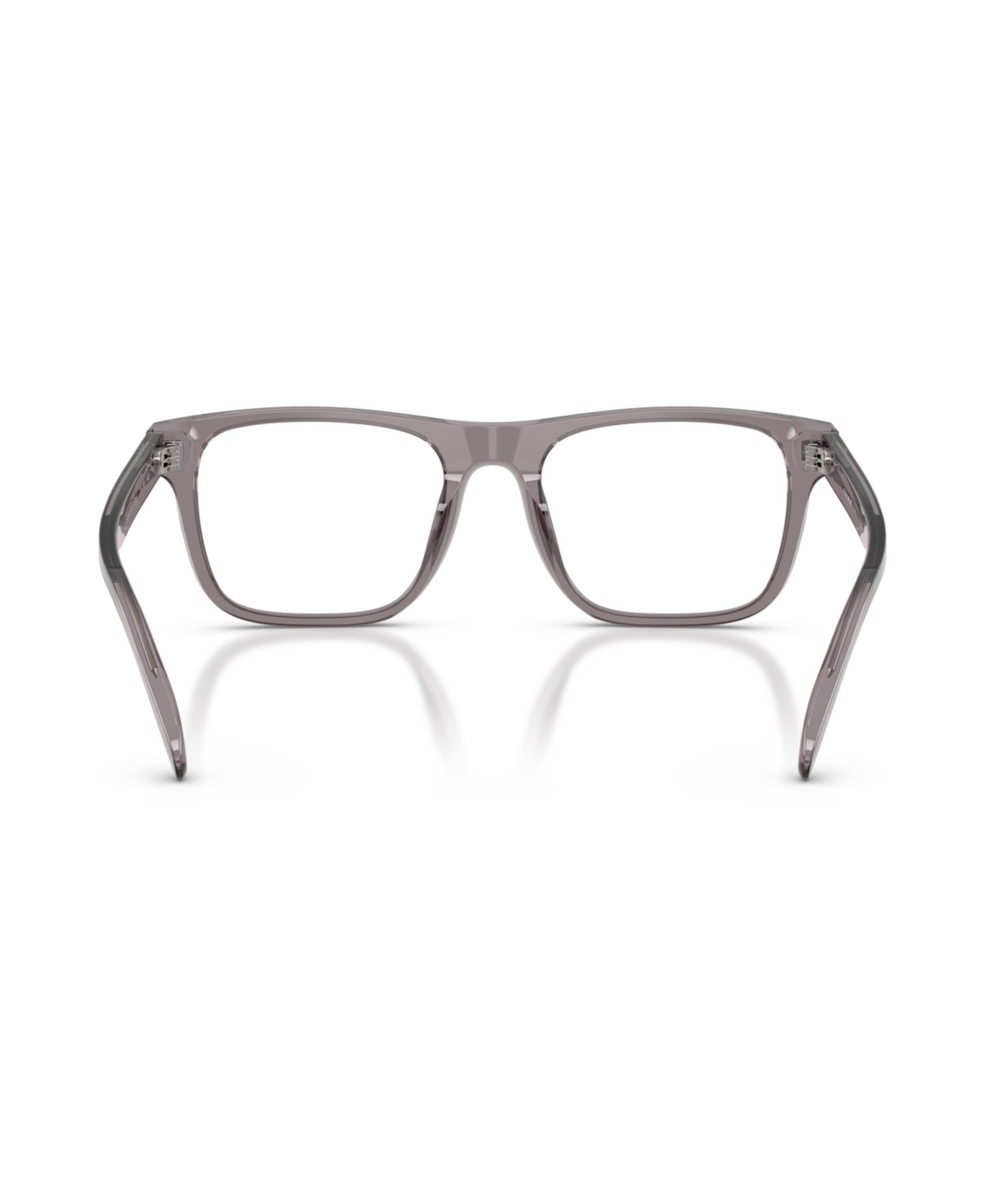Мужские очки COACH Man Square Plastic HC6277U Eyeglasses, цвет: Прозрачный серый — фото 2